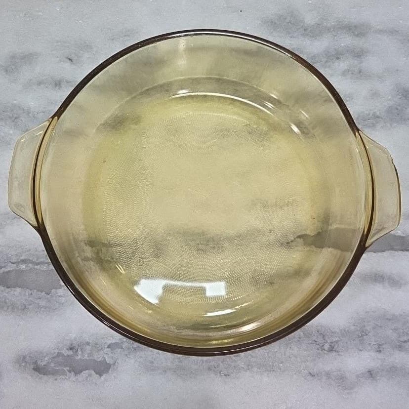 Dynaware Pyr-O-Rey Amber Bowls, Set of 2, Vintage Mexican Glassware, Serveware - Thumbnail 7