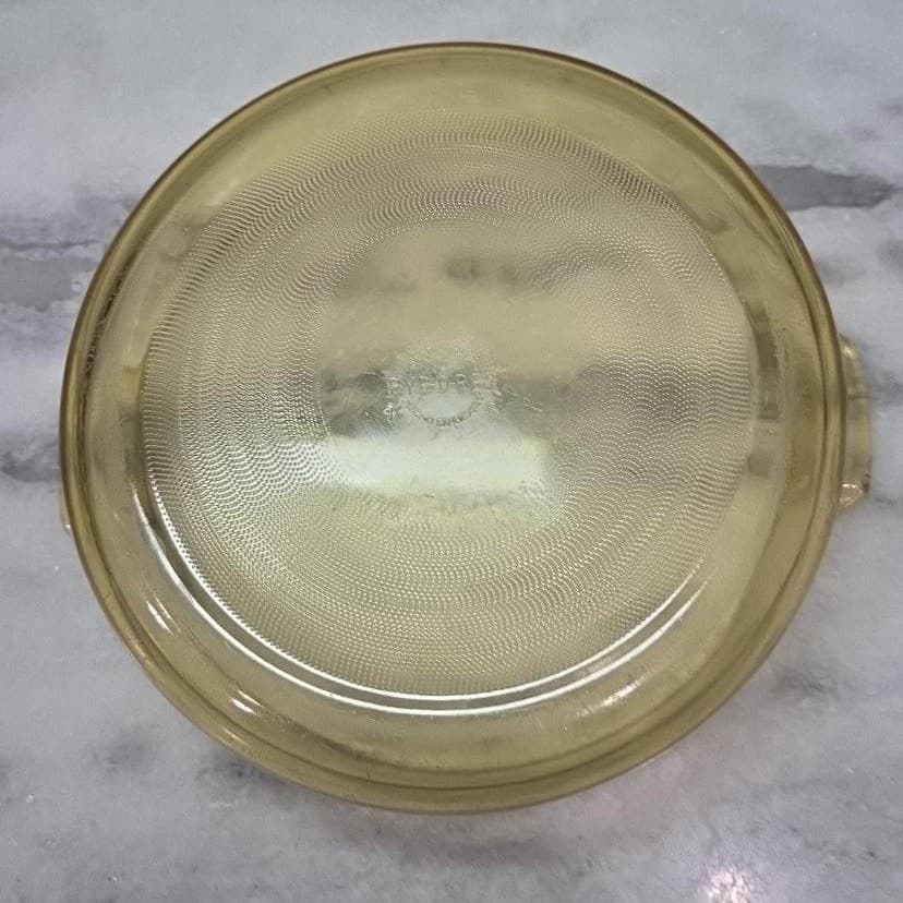 Dynaware Pyr-O-Rey Amber Bowls, Set of 2, Vintage Mexican Glassware, Serveware - Thumbnail 8