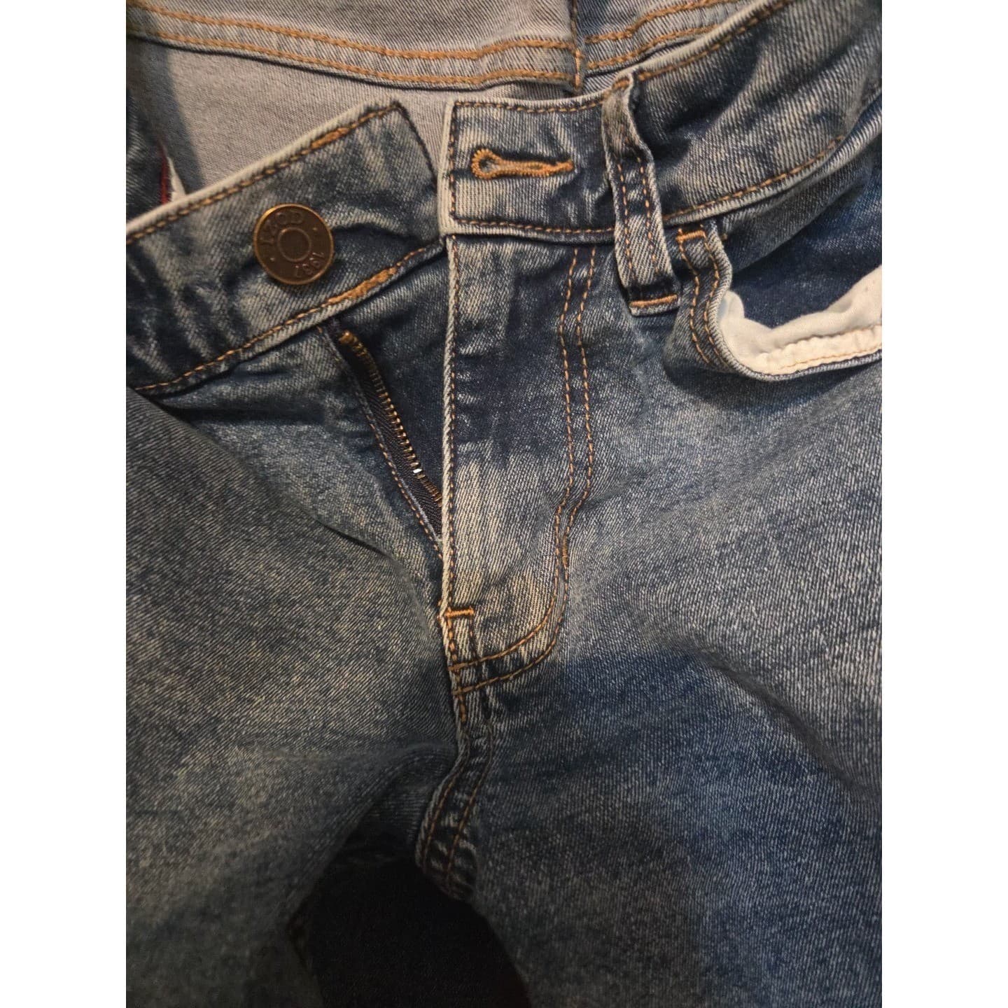IZOD Straight Fit Jeans, Medium Wash Blue Denim, Men's 30x30 1566219 - Thumbnail 8