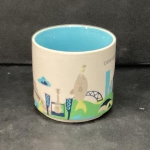 Starbucks Denver Colorado Coffee Cup, Vintage Inspired You Are Here Collection - Thumbnail 2