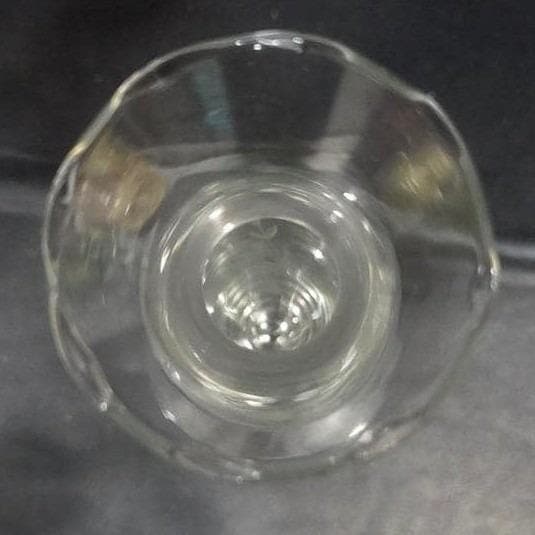 Princess House Heritage Bud Vase, Vintage Etched Floral Crystal Flower Holder - Thumbnail 4