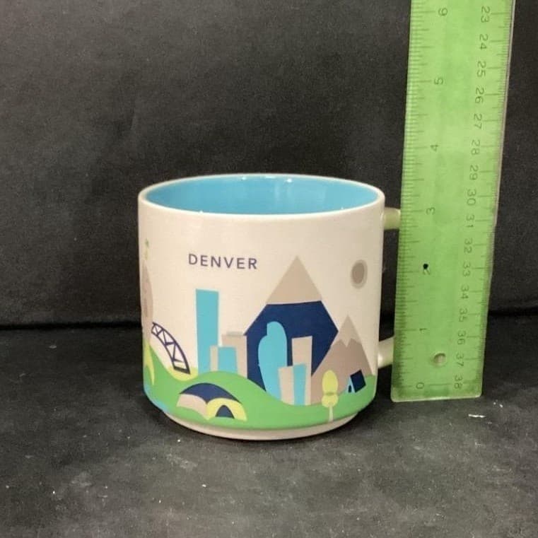 Starbucks Denver Colorado Coffee Cup, Vintage Inspired You Are Here Collection - Thumbnail 8