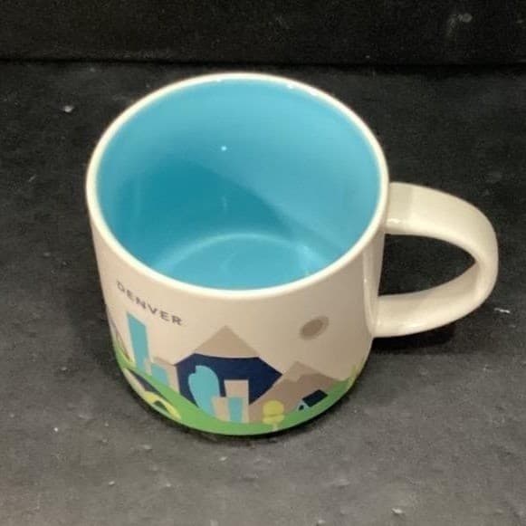 Starbucks Denver Colorado Coffee Cup, Vintage Inspired You Are Here Collection - Thumbnail 5