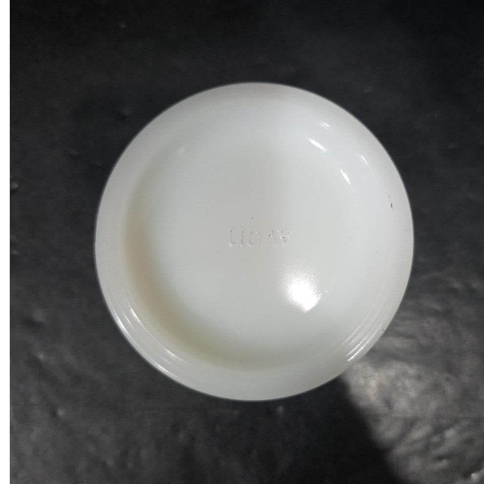 Avon Locomotive Shaving Mug, Milk Glass Cup, Vtg Collectible, White Shaving Mug - Thumbnail 6