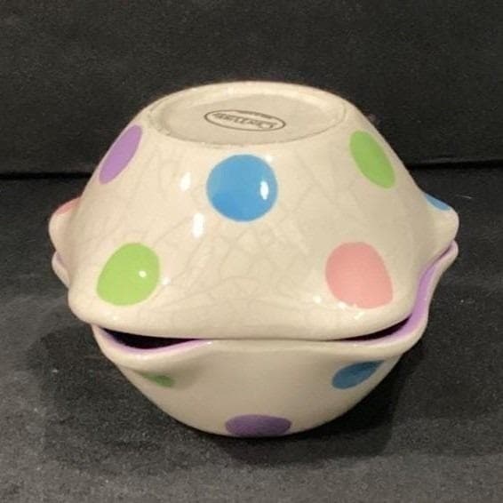Century Polka Dot Ice Cream Bowls, Set of 2, Vintage Kitchenware, Tableware - Thumbnail 11