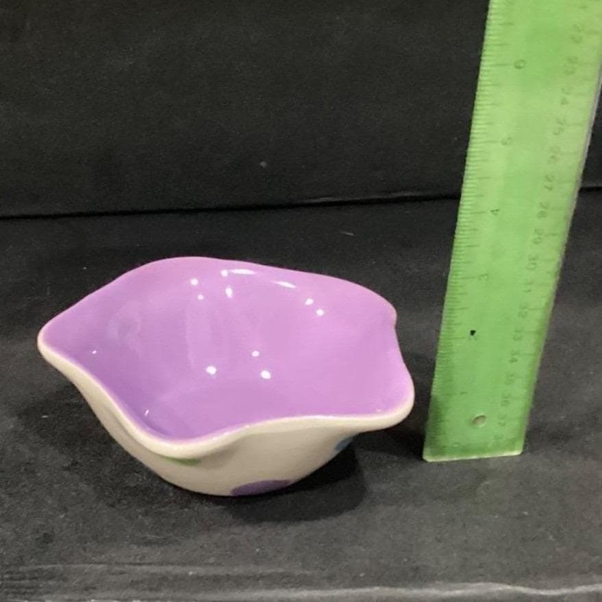 Century Polka Dot Ice Cream Bowls, Set of 2, Vintage Kitchenware, Tableware - Thumbnail 2