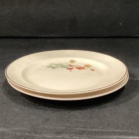 Universal Cambridge Camwood Bread Plates, Set of 2, Vintage Ivory Dinnerware - Thumbnail 10