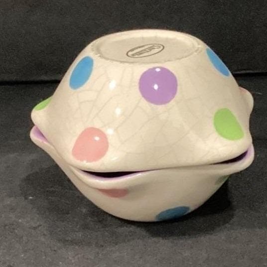 Century Polka Dot Ice Cream Bowls, Set of 2, Vintage Kitchenware, Tableware - Thumbnail 12