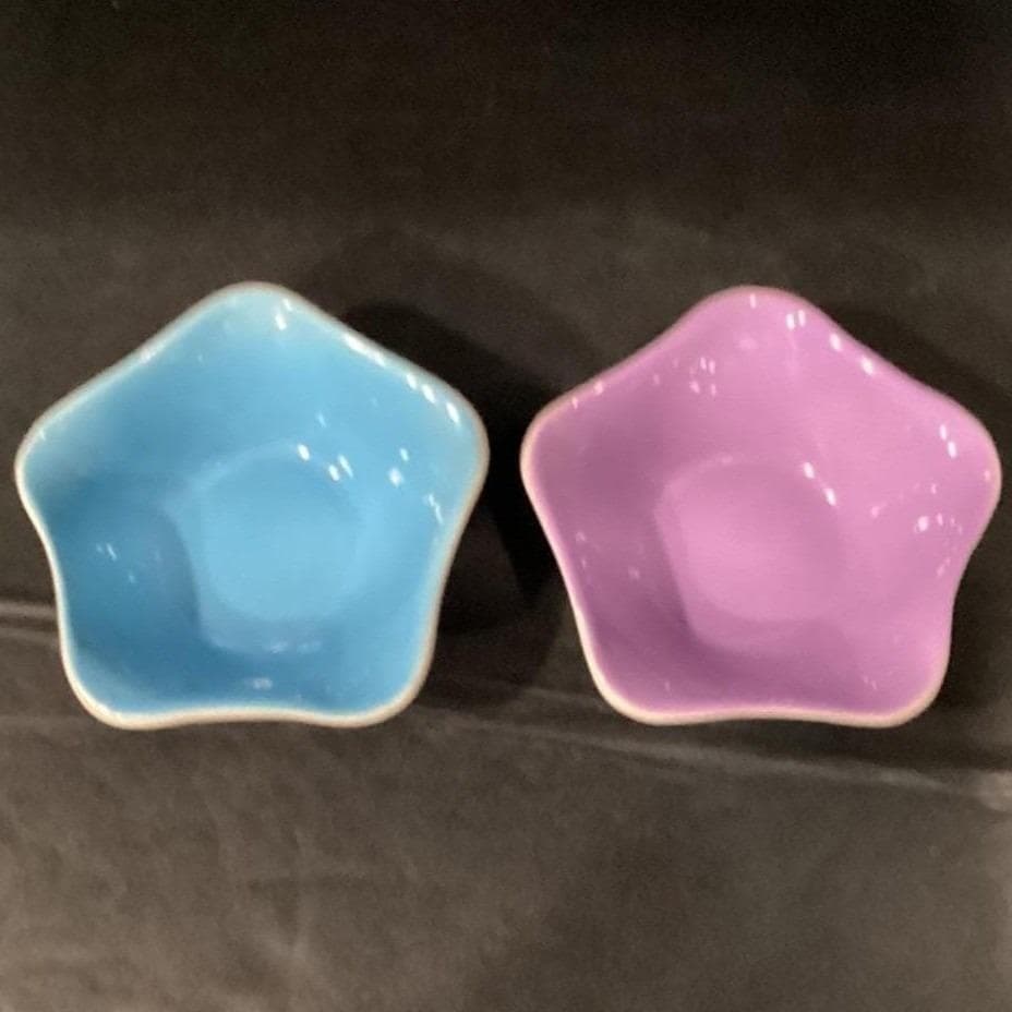 Century Polka Dot Ice Cream Bowls, Set of 2, Vintage Kitchenware, Tableware - Thumbnail 9