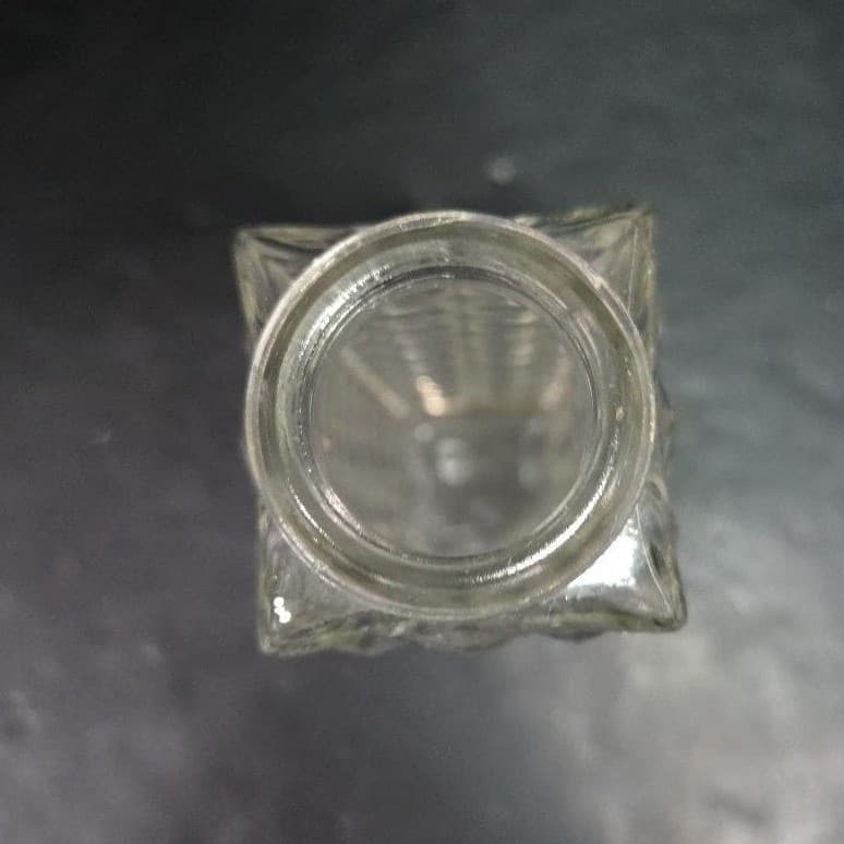 FTD Clear Glass Bud Vase, Diamond Cut Column Flower Holder, Vintage Home Accent - Thumbnail 7