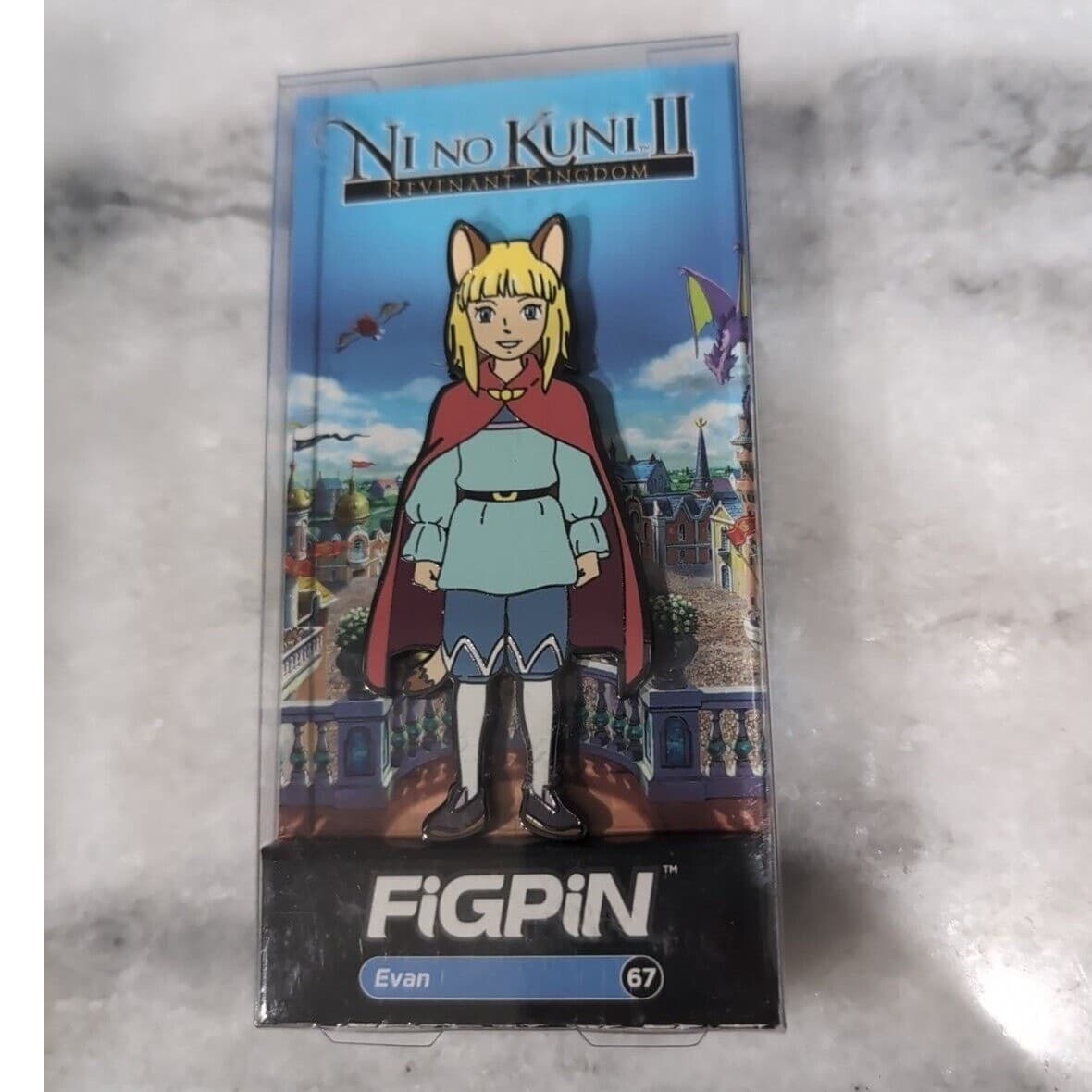 Ni No Kuni II Revenant Kingdom Evan FiGPiN #67 Enamel Pin Collectible Case - Thumbnail 2