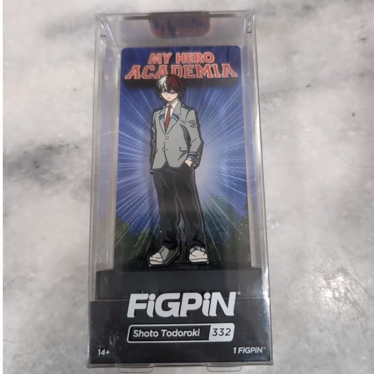 FiGPiN My Hero Academia Shoto Todoroki #332 Enamel Pin Unlocked Collectible - Thumbnail 2