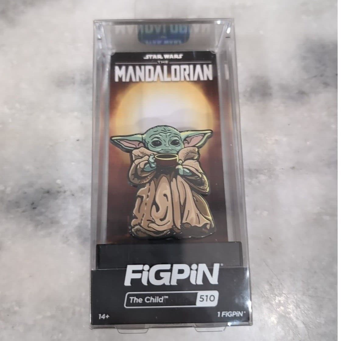 FiGPiN Star Wars The Mandalorian The Child Grogu #510 Enamel Pin Unlocked - Thumbnail 2