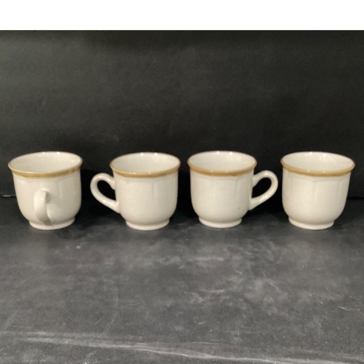 Crown Manor Desert Winds Coffee Cups, Set Of 4, Vintage Japanese Stoneware Mugs - Thumbnail 9