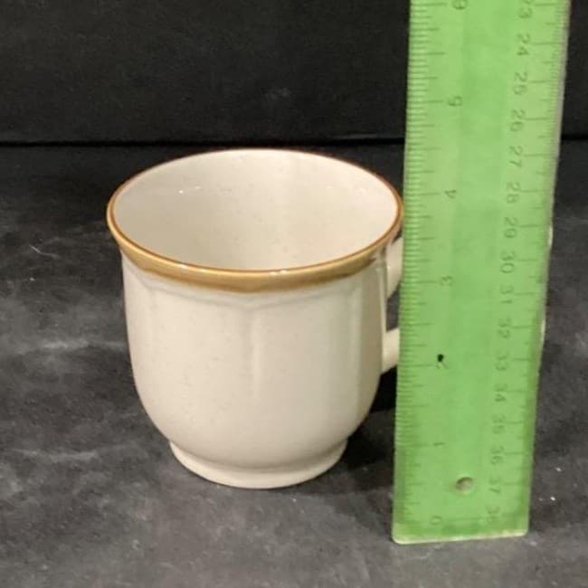 Crown Manor Desert Winds Coffee Cups, Set Of 4, Vintage Japanese Stoneware Mugs - Thumbnail 6
