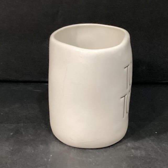 Rae Dunn "Tougher Together" Coffee Cup, Magenta Artisan Collection Ceramic Mug - Thumbnail 9