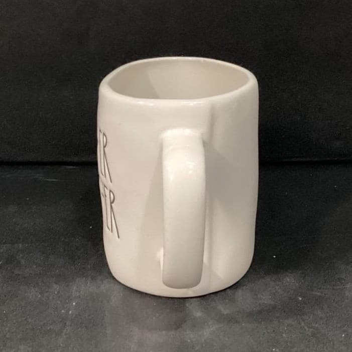 Rae Dunn "Tougher Together" Coffee Cup, Magenta Artisan Collection Ceramic Mug - Thumbnail 11