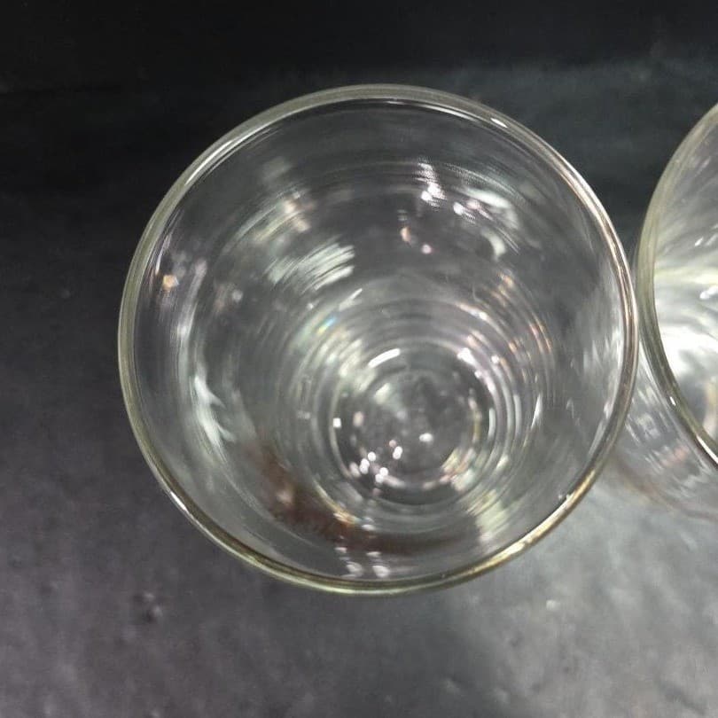 Golden Wheat Highball Tumblers, Set of 2, Mid-Century Modern Glasses, Drinkware - Thumbnail 7