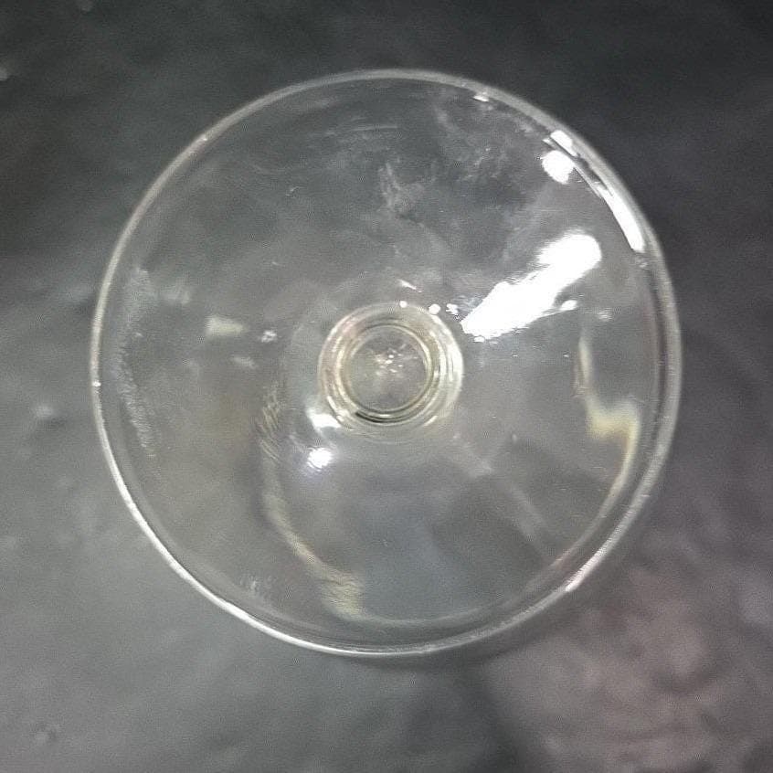 Cognac Large Clear Glasses, Set of 2, Pour Spout, Brandy Snifters, Barware - Thumbnail 4