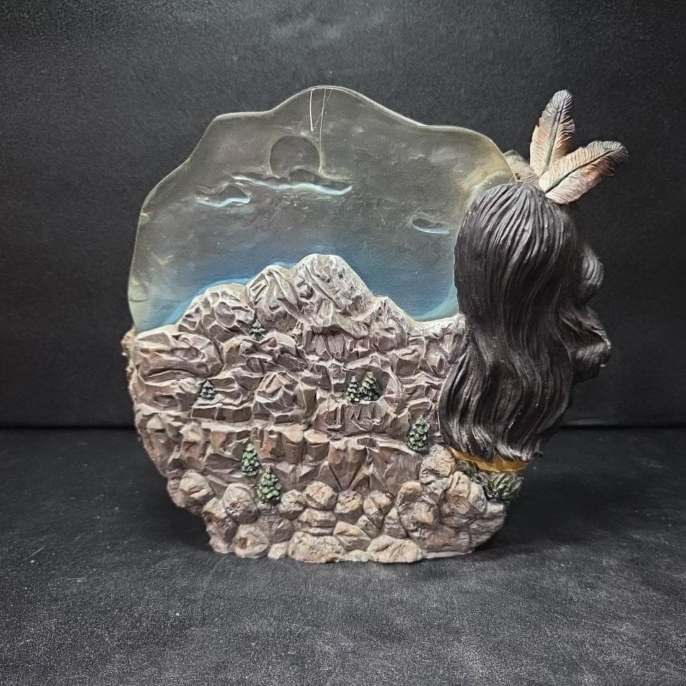 Hamilton Collection Tribal Guardians Figurine, Vintage Noble Heritage Sculpture - Thumbnail 5