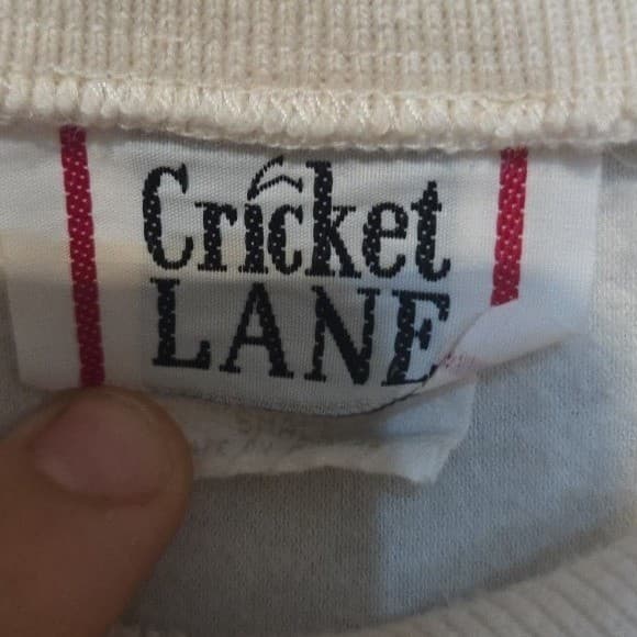 Cricket Lane Nautical Map Polo, Woman's Small, Vintage Floral Motif, Made in USA - Thumbnail 5