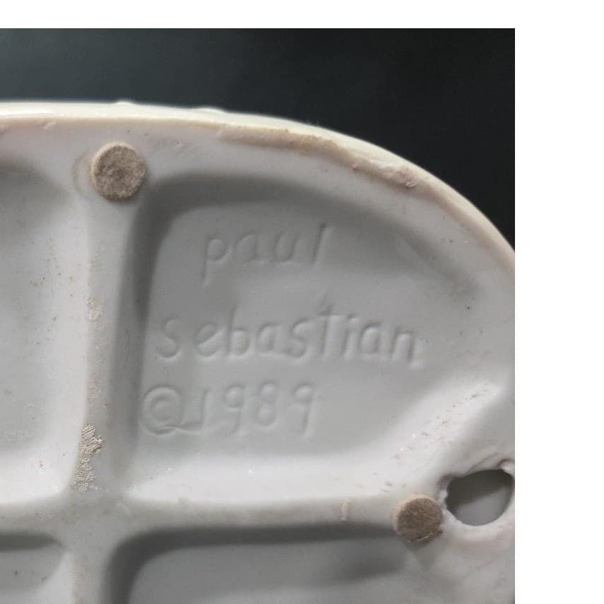 Paul Sebastian Boys Baseball Players Ceramic Figurine, Vtg Little League Statue - Thumbnail 10