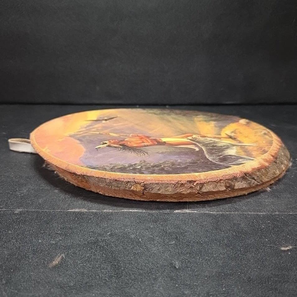 Native American Style Bear Country Wall Art, Black Hills SD Wood Hanging Plague - Thumbnail 8