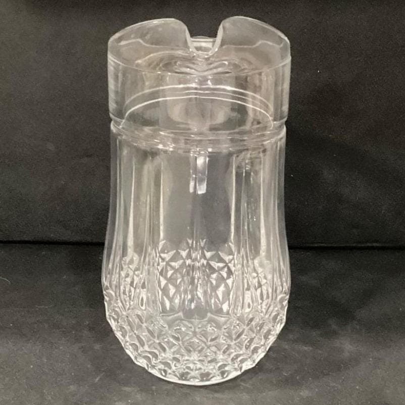 Cristal D'Arques Longchamp 48oz Pitcher, Vintage 24% Lead Crystal Serveware - Thumbnail 8