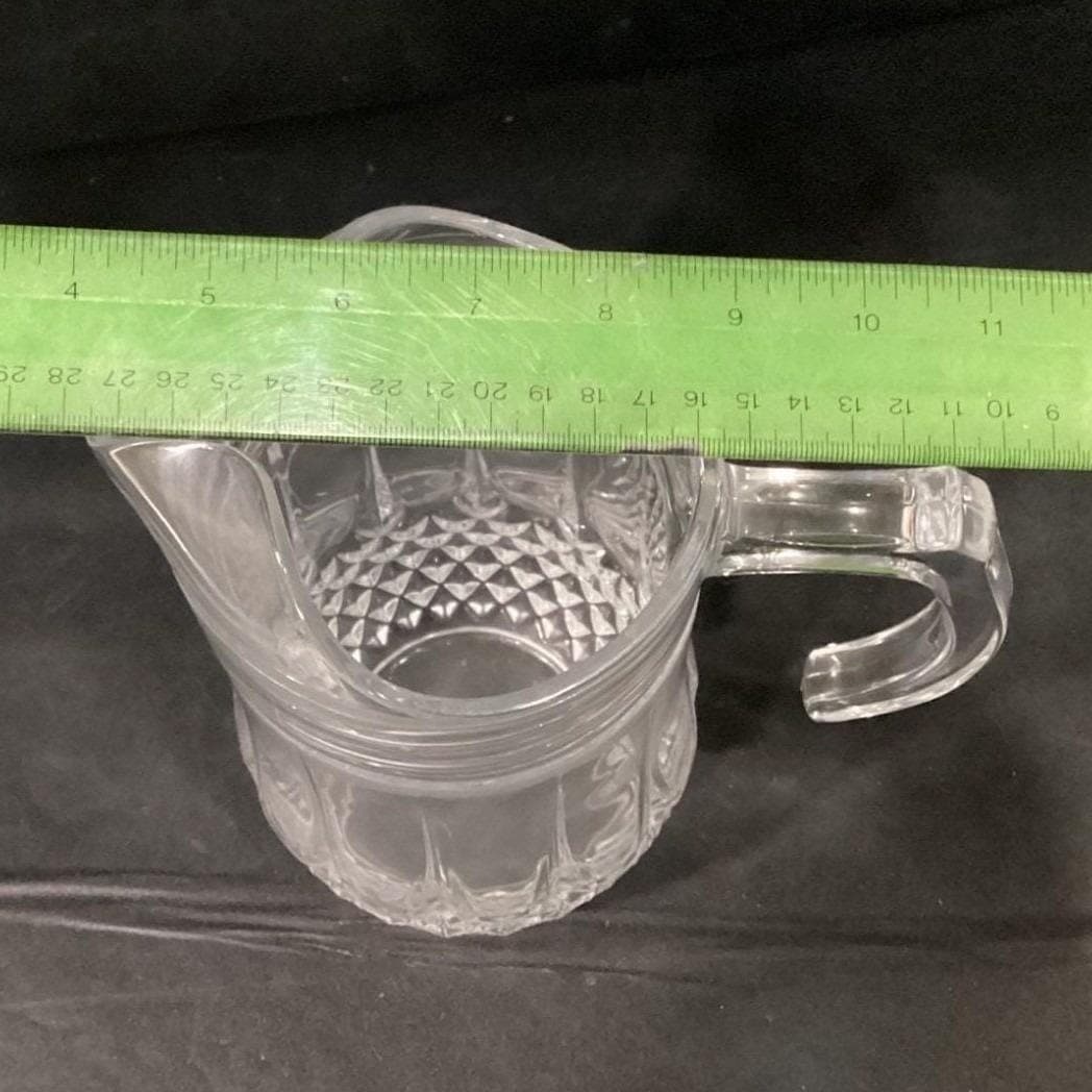 Cristal D'Arques Longchamp 48oz Pitcher, Vintage 24% Lead Crystal Serveware - Thumbnail 3