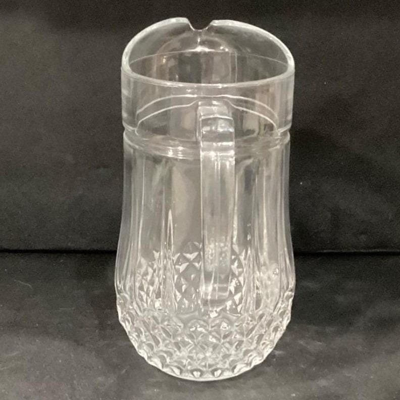 Cristal D'Arques Longchamp 48oz Pitcher, Vintage 24% Lead Crystal Serveware - Thumbnail 10