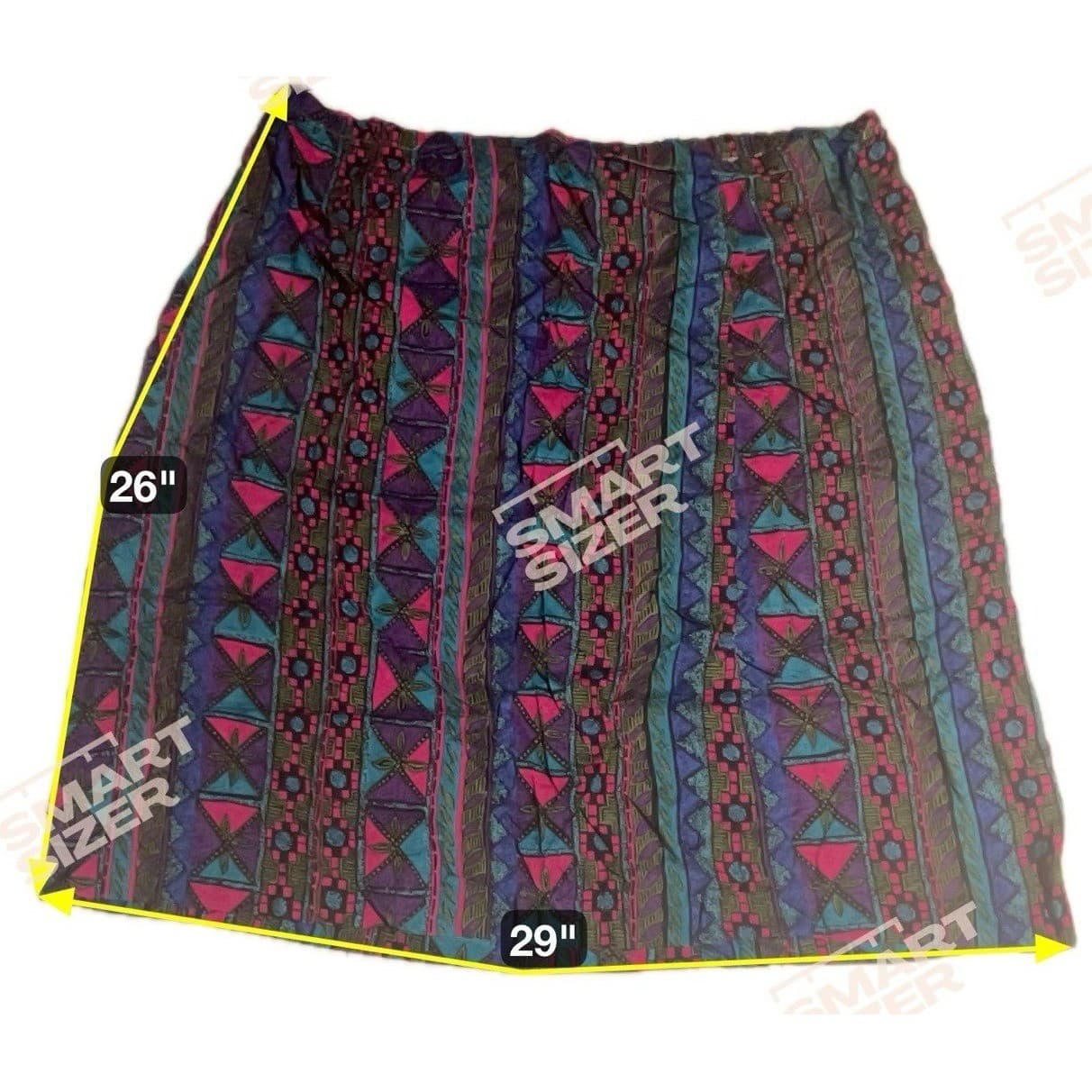 Norton McNaughton Vintage Geometric Print 2 Piece Skirt Set, Women's Size 14 - Thumbnail 3