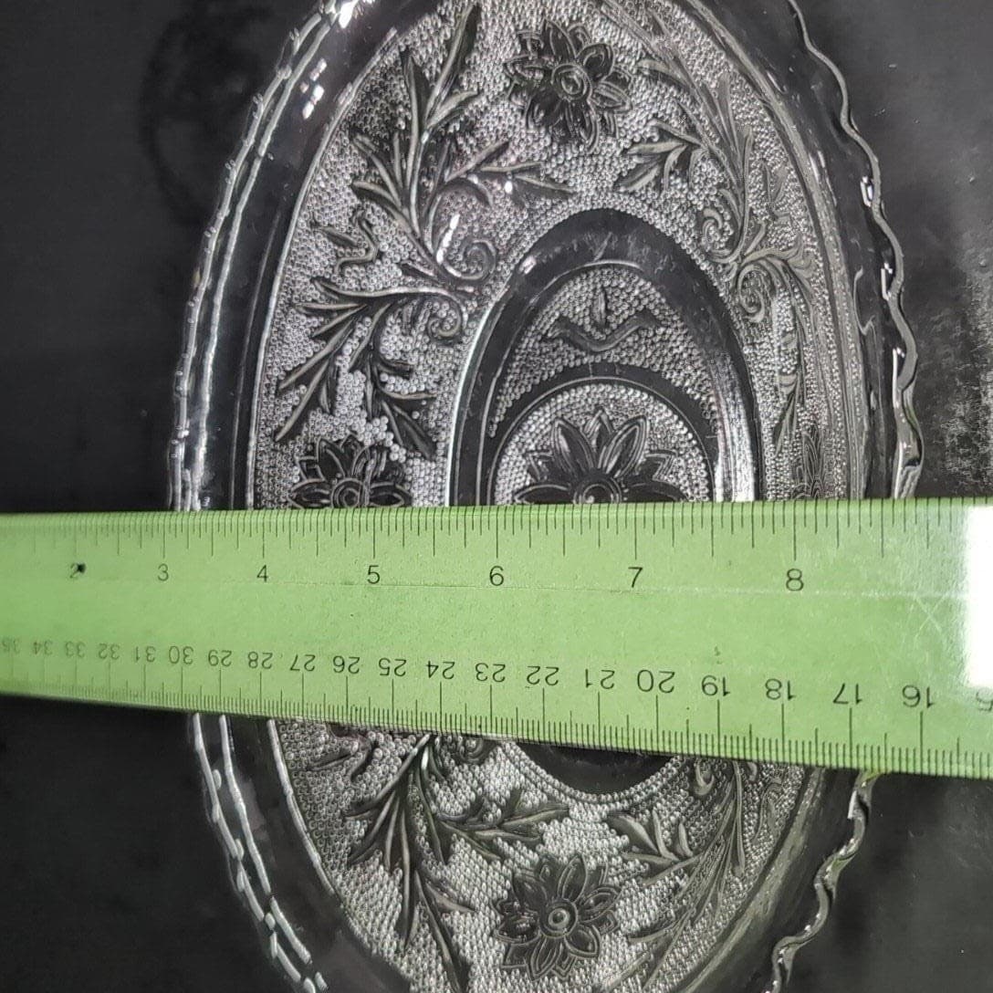 Anchor Hocking Clear Sandwich Pattern Oval Bowls, Set of 3, Vintage Replacements - Thumbnail 7