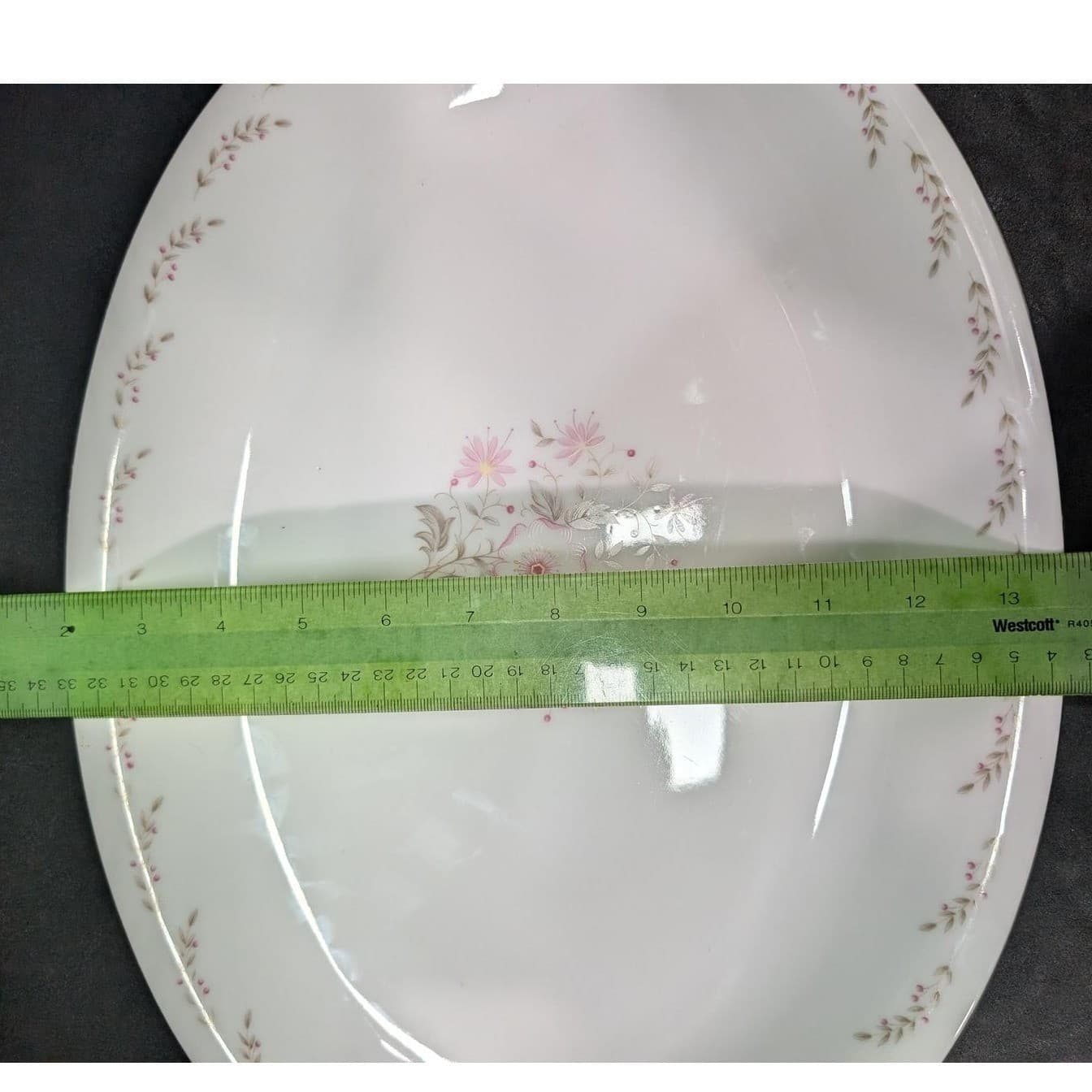 Mikasa Edna Oval Serving Platter, Vintage Fine China, Replacement Dinnerware - Thumbnail 11