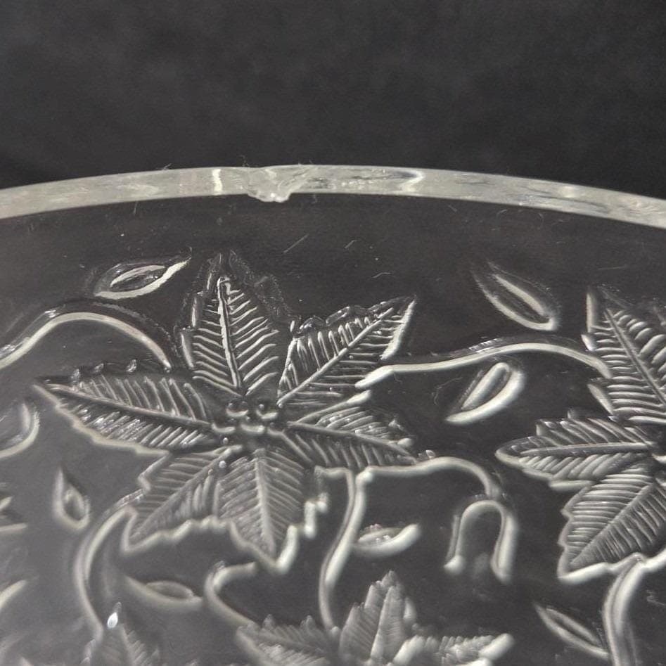 Princess House Fantasia Compote Pedestal Bowl #574, Vintage Etched Serving Dish - Thumbnail 7