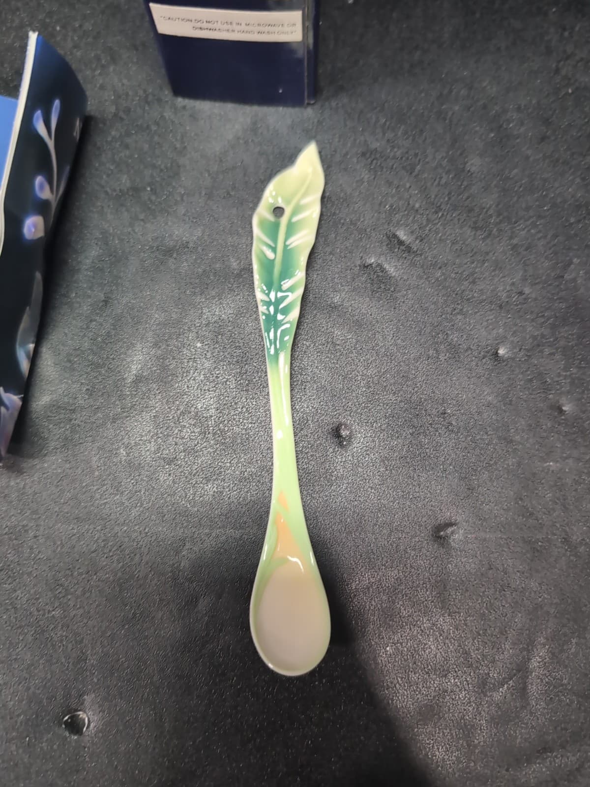 Franz Sculptured Porcelain Spoon FZ00298, Jungle Safari Monkey Design, Art Spoon - Thumbnail 2