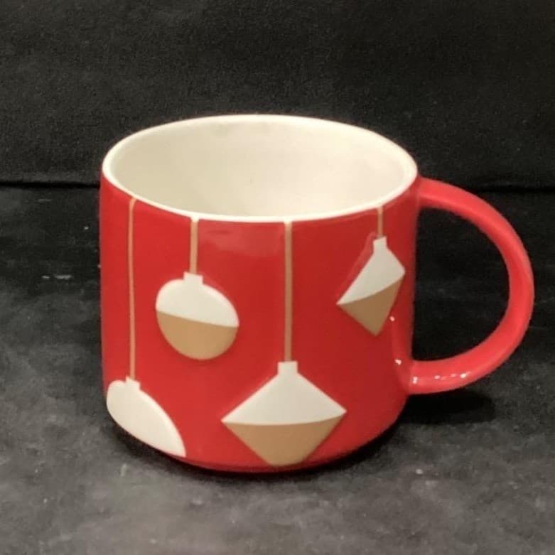 Starbucks 2012 Red Christmas Coffee Cup, Vintage Inspired Ornaments Design - Thumbnail 10