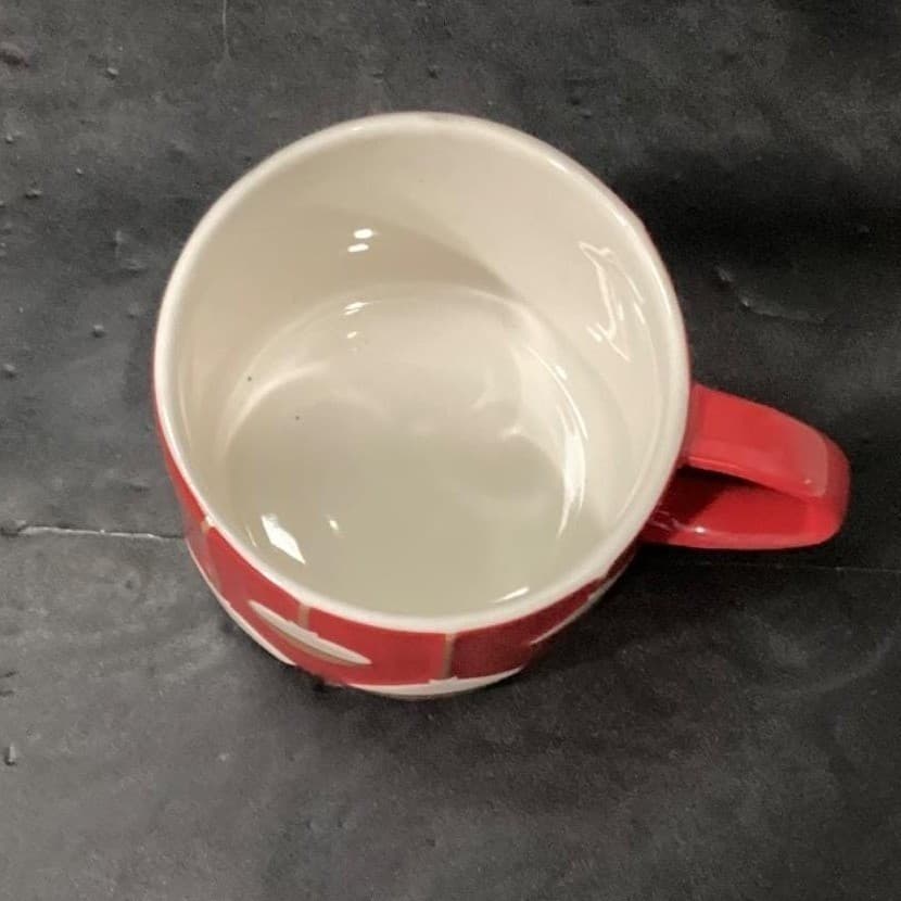 Starbucks 2012 Red Christmas Coffee Cup, Vintage Inspired Ornaments Design - Thumbnail 4