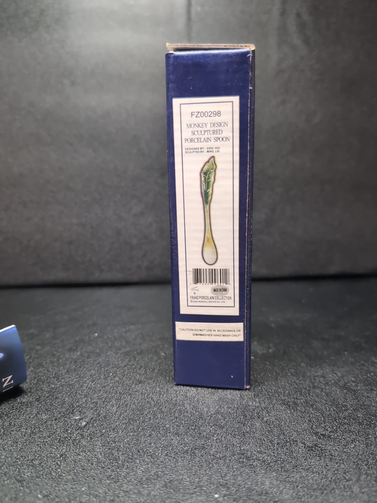 Franz Sculptured Porcelain Spoon FZ00298, Jungle Safari Monkey Design, Art Spoon - Thumbnail 6