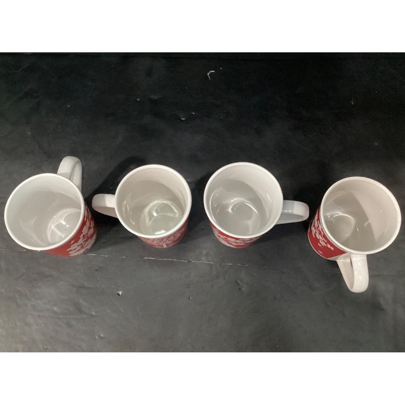 Royal Norfolk Tree Of Life Coffee Cups, Set of 4, Vintage Inspired Drinkware - Thumbnail 4