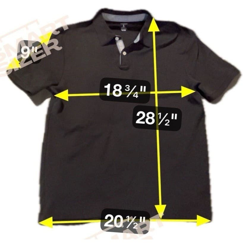 Tahari Black Short Sleeve Cotton Pique Polo Shirt, Men's Large, Chest Pocket - Thumbnail 2