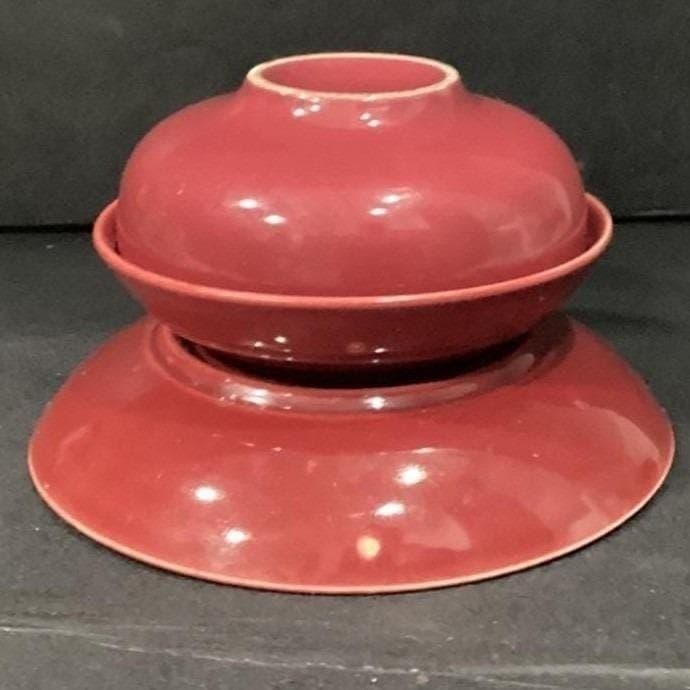 Universal Potteries "Ballerina" Burgundy Nesting Bowls, Set of 3, Red Dinnerware - Thumbnail 16