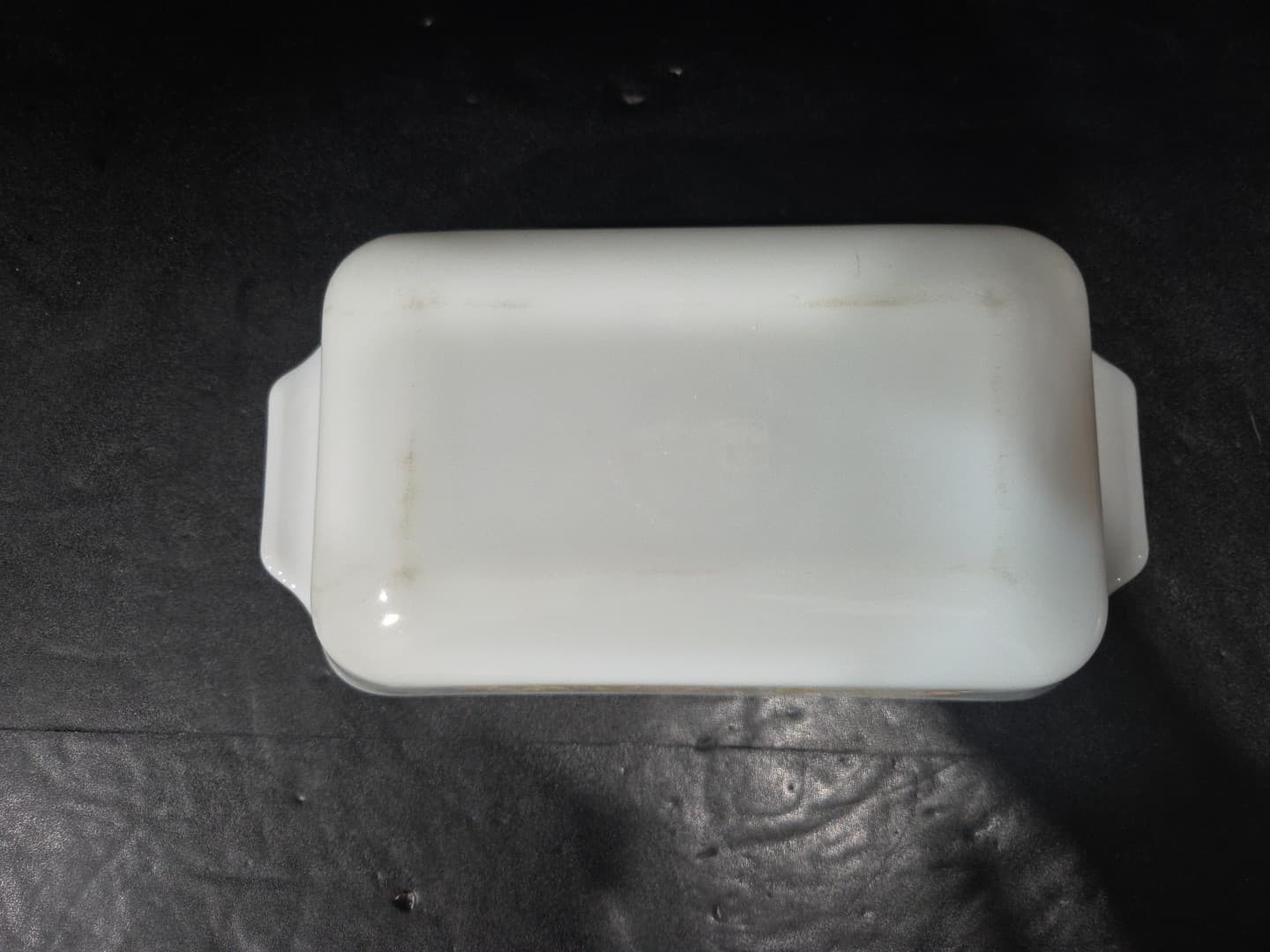 Anchor Hocking Harvest Vegetable 5x9 Loaf Pan, Vintage Baking Dish, Serving Pan - Thumbnail 7