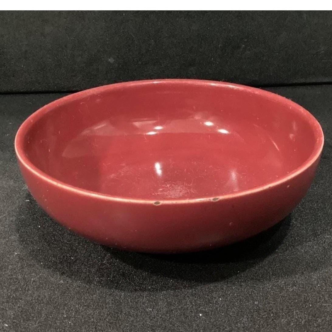 Universal Potteries "Ballerina" Burgundy Nesting Bowls, Set of 3, Red Dinnerware - Thumbnail 9