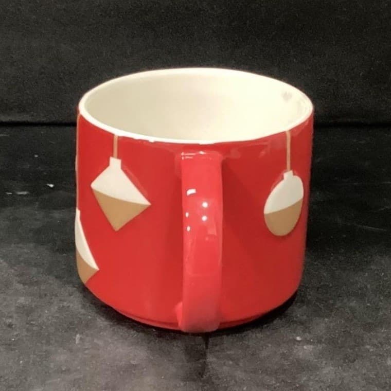 Starbucks 2012 Red Christmas Coffee Cup, Vintage Inspired Ornaments Design - Thumbnail 9