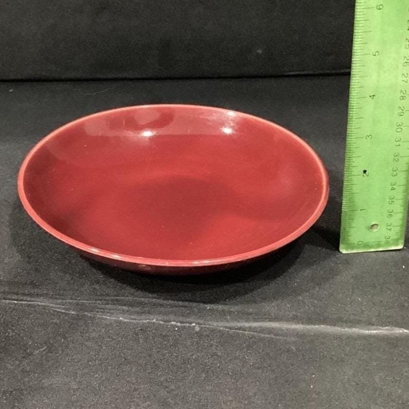 Universal Potteries "Ballerina" Burgundy Nesting Bowls, Set of 3, Red Dinnerware - Thumbnail 6