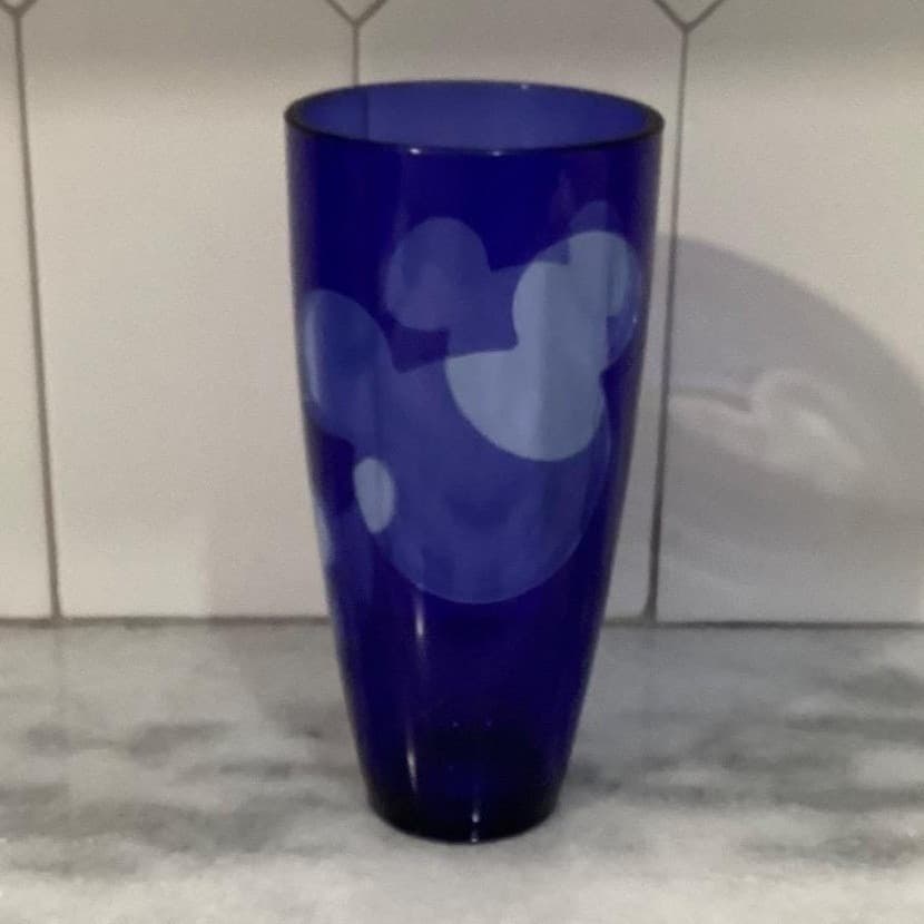 Disney Store Mickey Mouse Blue Tumbler, Vintage Disneyana Drinkware, Plastic Cup - Thumbnail 6