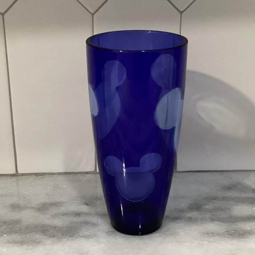 Disney Store Mickey Mouse Blue Tumbler, Vintage Disneyana Drinkware, Plastic Cup - Thumbnail 7