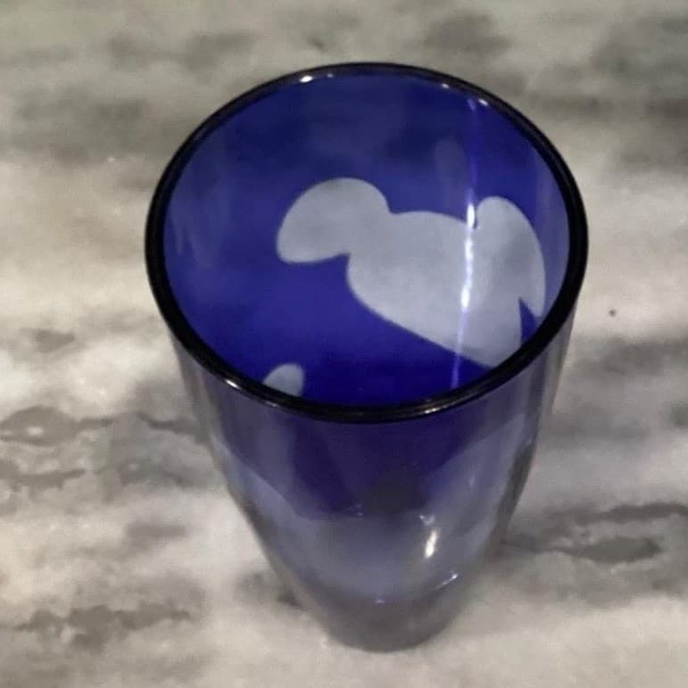 Disney Store Mickey Mouse Blue Tumbler, Vintage Disneyana Drinkware, Plastic Cup - Thumbnail 3