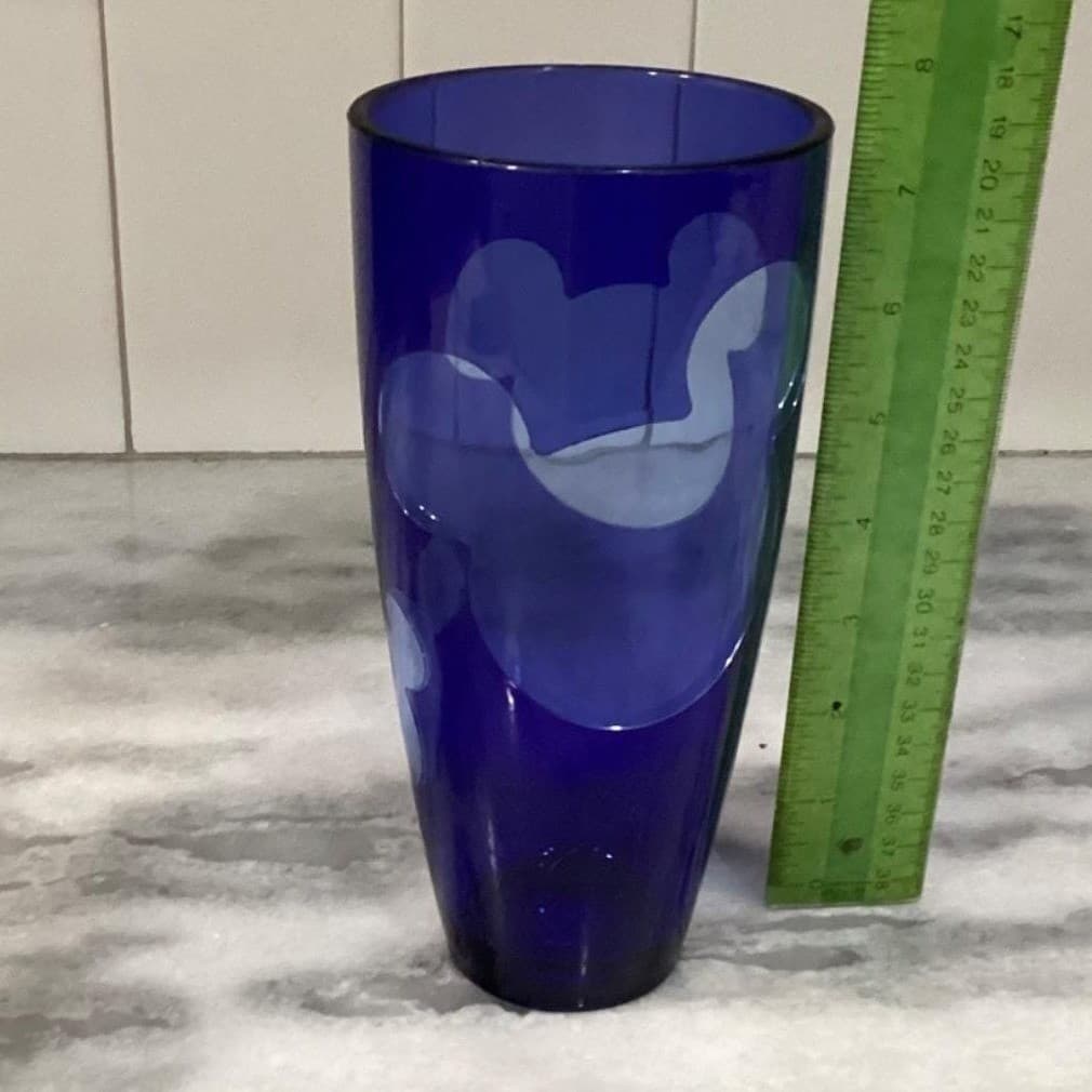Disney Store Mickey Mouse Blue Tumbler, Vintage Disneyana Drinkware, Plastic Cup - Thumbnail 10