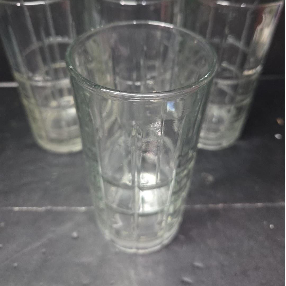Anchor Hocking Tartan Manchester Tumblers, Set Of 4, Vintage Drinkware Glasses - Thumbnail 6